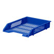 Picture of ERICHKRAUSE SLATTED PLASTIC DESK TRAY BLUE
